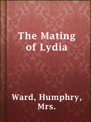 The Mating of Lydia - ebook